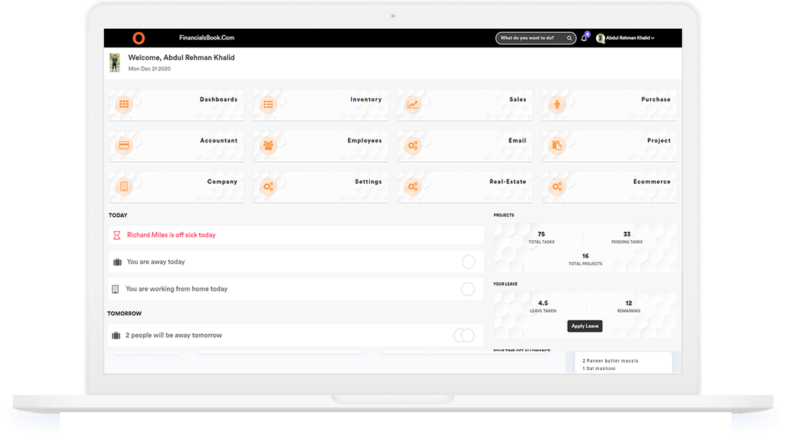 OneSuite - OSW Platform for Finance, HR, CRM, Commerce and Courier
